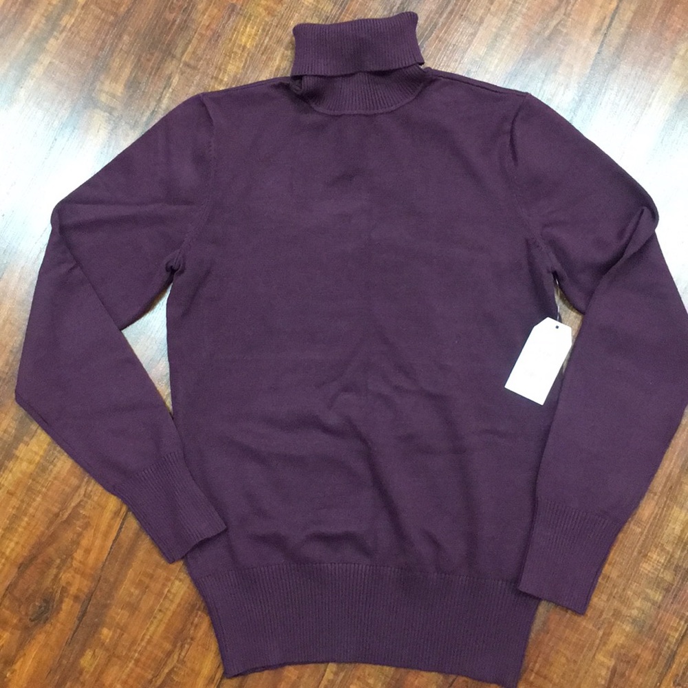 NWT Maroon Turtleneck